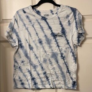 Vans Indigo Tie-Dye Crop Tee